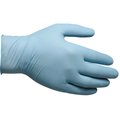 Showa Nitrile Disposable Gloves, 4 mil Palm, Nitrile, Powder-Free, 2XL, 100 PK, Blue 7500PFXXL
